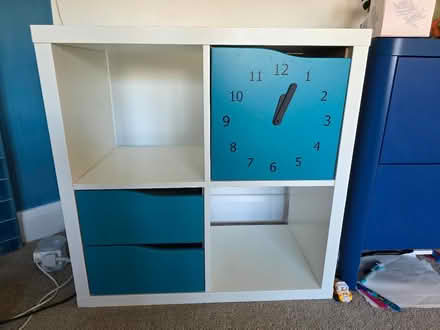 Photo of free Children's Kallax shelf with drawers (The Hamptons KT4) #1