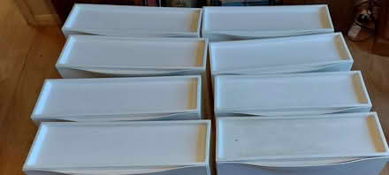 Photo of free Shoe Boxes x8 (Ikea White Plastic) (Steyning BN44) #4
