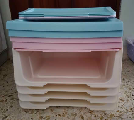 Photo of free Used Stackable storage box (Bedok North Rd) #3