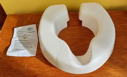 Photo of free Novelle Raised Toilet Seat (brand new, unused) (Emsworth PO10) #1