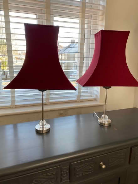 Photo of free 2x table lamps (Oxford) #1
