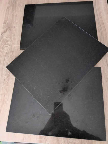 Photo of free 3 Black Marble worktop savers (Borrowash) #1