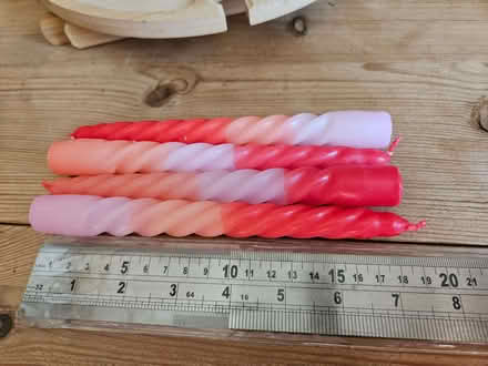 Photo of free Pink red orange candles x 5 (Randwick GL6) #2