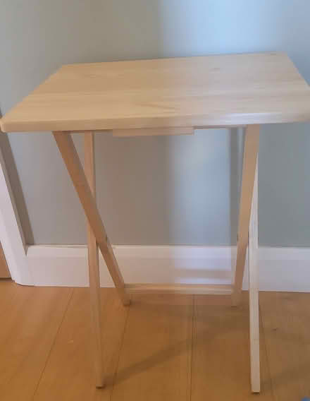 Photo of free Small wood table (Bow E3) #2