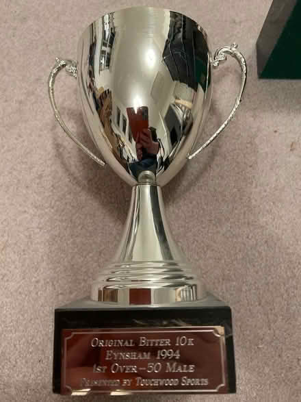 Photo of free Trophies. 20cm tall ish. Running. Some engraving (Walton Manor OX2) #4