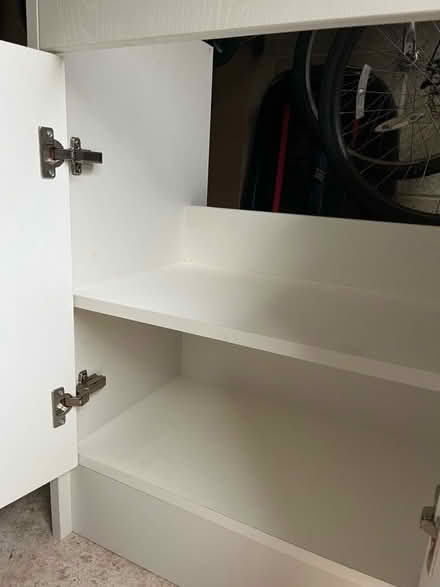 Photo of free White washbasin cabinet (Harrogate HG2) #4