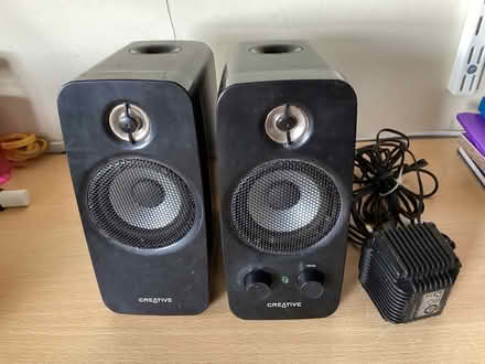 Photo of free Pair of speakers (Duston) #1