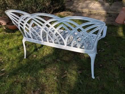 Photo of free Aluminium garden bench (The Plantation GL5) #1