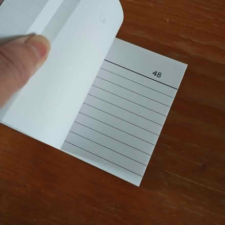 Photo of free Triplicate Receipt Book with Carbon Sheets (Rayleigh SS6) #3