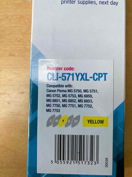 Photo of free Ink cartridges for Canon printers (Chorley SK9) #2