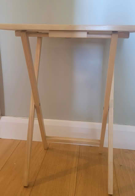 Photo of free Small wood table (Bow E3) #1