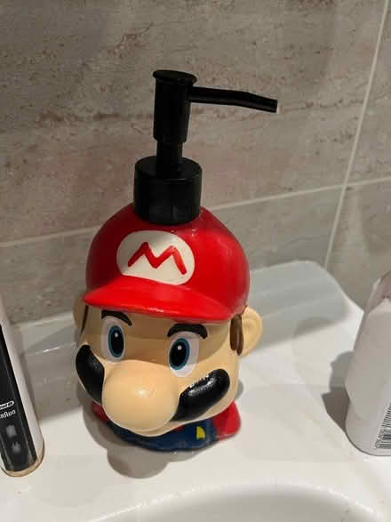 Photo of free Mario hand soap dispenser (Tooting SW17) #1