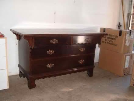 Photo of free Mahogany Desk (Fetcham) #1