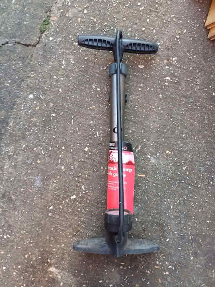 Photo of free Bike track pump with gauge. (Chichester PO19) #1