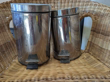 Photo of free Two small pedal bins (Woolstone MK15) #1
