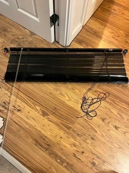 Photo of free Black Venetian Blind - metal (Dursley GL11) #1