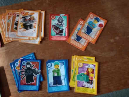 Photo of free LEGO cards - approx 180 (TN34 - top of Elphinstone Road) #3