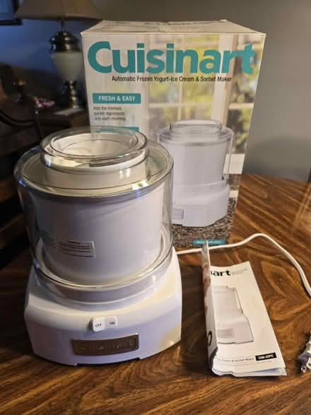 Photo of free Cuisinart Ice Cream Maker (Near Arundel Mills) #1