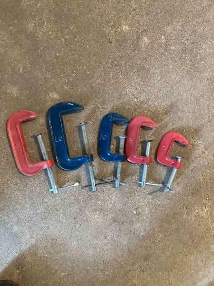 Photo of free Assorted G Clamps (GL52) #1