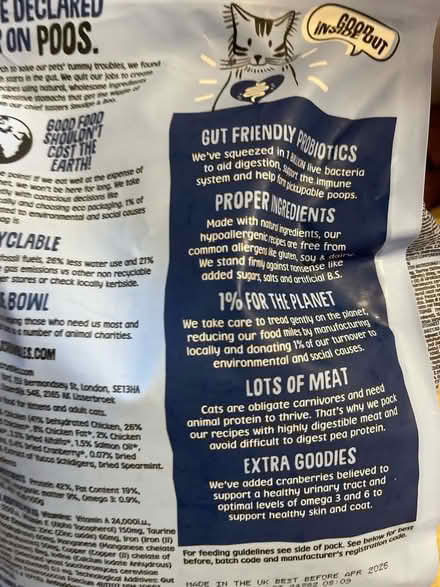 Photo of free Scrumbles Dried Cat Food (opened) (Southfields SW18) #2