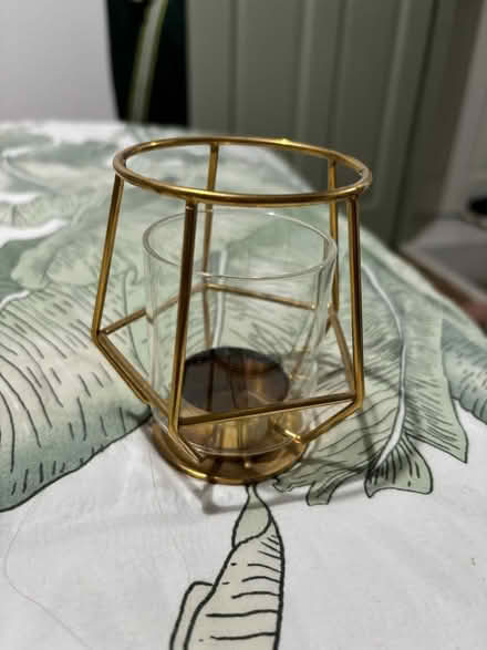 Photo of free IKEA gold tea light holder (Carshalton SM5) #1