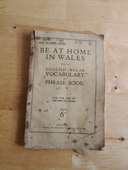Photo of free English/Welsh Phrase Book (Patchway BS34) #1