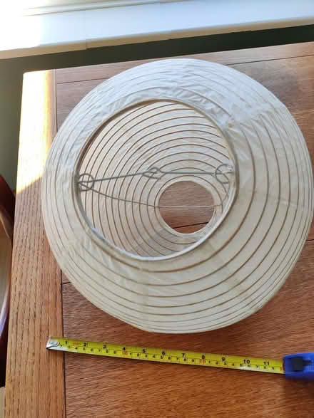 Photo of free Paper lampshade (Wirksworth, DE4) #2