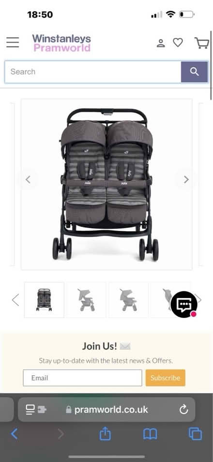 Photo of Double stroller (Loughton IG10) #1