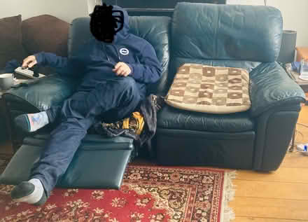 Photo of free Reclining sofa 2 seat (Raynes Park (Raynes Park (SW20)) #1