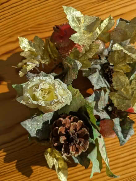 Photo of free 5 x Christmas table candle wreaths (Seaford BN25) #1