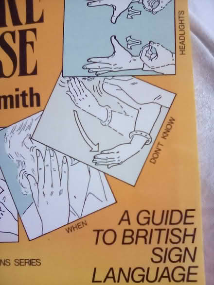 Photo of free British Sign Language Book. (CT9) #2