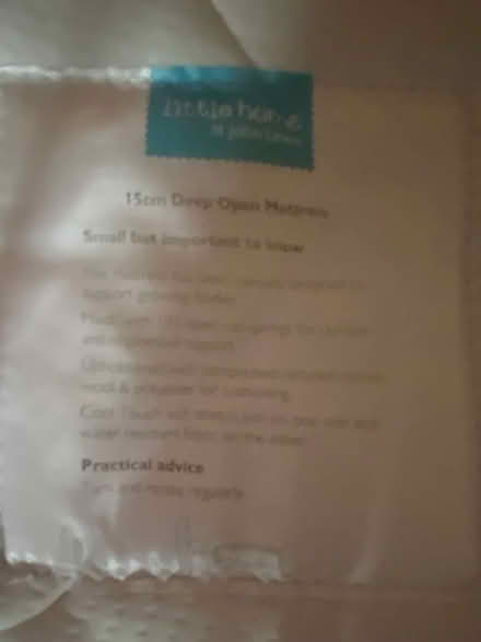 Photo of free Cast iron 4 poster single bed (Denny Bottom TN4) #3