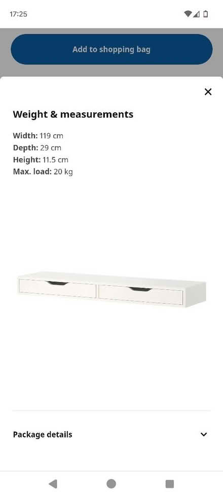 Photo of free IKEA Ekby Alex Makeup Desk (Intake S12) #4