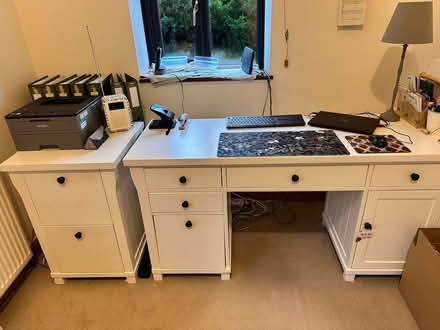 Photo of free Desk and matching pedestal (Evercreech BA4) #1