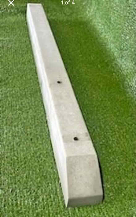 Photo of Concrete Spur Post to repair fence (Alderney, Poole BH12) #1