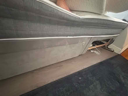 Photo of free King size divan bed & matress (Swinton M27) #3