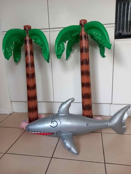 Photo of free Inflatable shark and 2 palm trees (Thanet CT10) #1