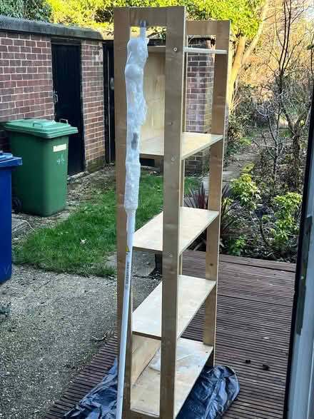 Photo of free Utility room/ Shed shelves and curtain poles (Coleridge Ward CB1) #1