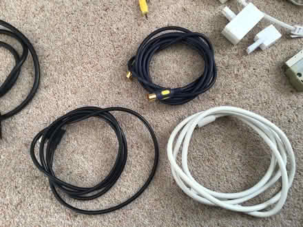 Photo of free Various cables for TV Ethernet cables etc (South Cliff YO11) #3