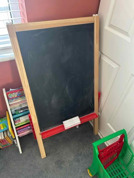 Photo of free Chalkboard / whiteboard / easel (Eastham) #1