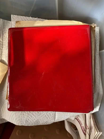 Photo of free 30 6” Red Italian Kitchen Tiles (New Malden KT3) #1