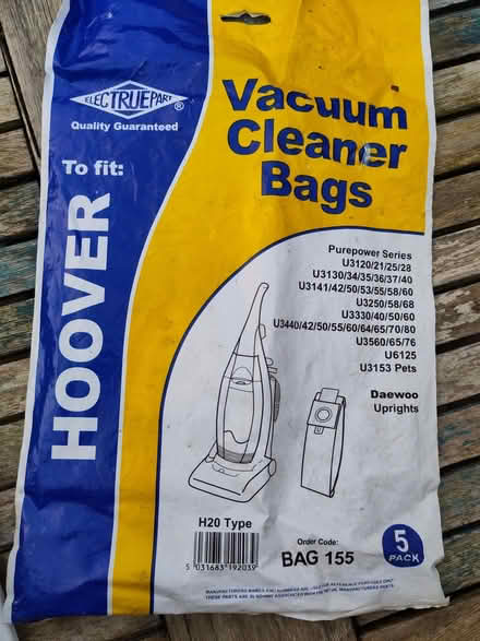 Photo of free Hoover bags x2 (Kendal LA9) #1