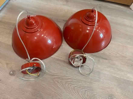 Photo of free Pair of suspended light fittings (Harrogate HG2) #2
