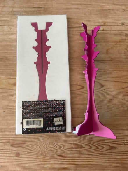 Photo of free Pink candlesticks (Merstham RH1) #1
