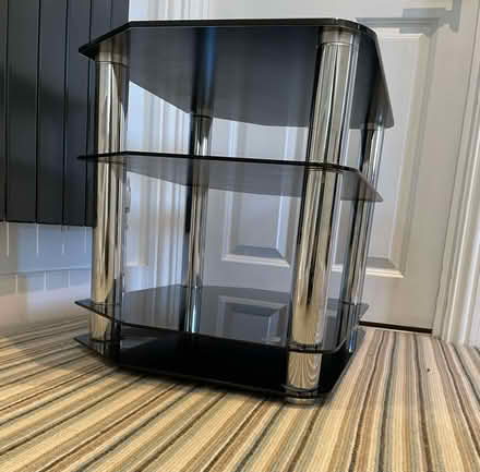 Photo of free Glass TV stand (Tonbridge) #3