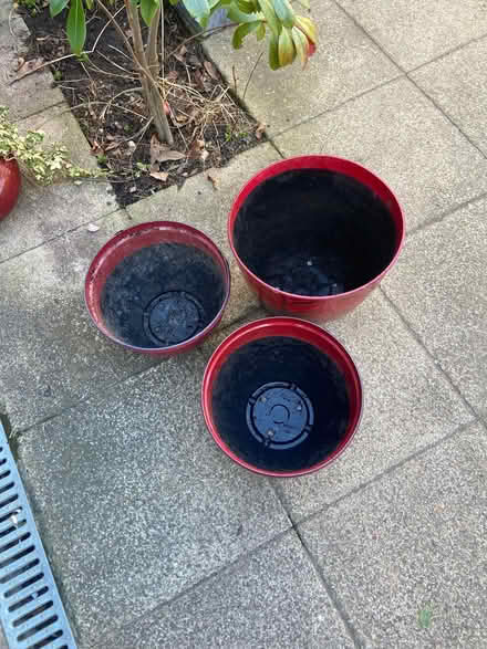 Photo of free 3 planters (Teddington TW1) #1
