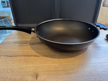 Photo of free 3 Frying pans and wok (Horsham) #2