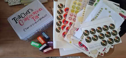 Photo of free Teaching stamps, stickers, assembly books (Over CW7) #1