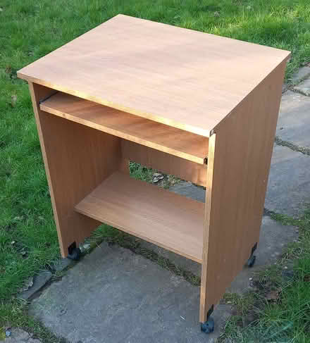 Photo of free Small desk with keyboard shelf (S. Dorking RH5) #2