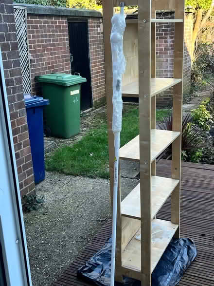 Photo of free Utility room/ Shed shelves and curtain poles (Coleridge Ward CB1) #2